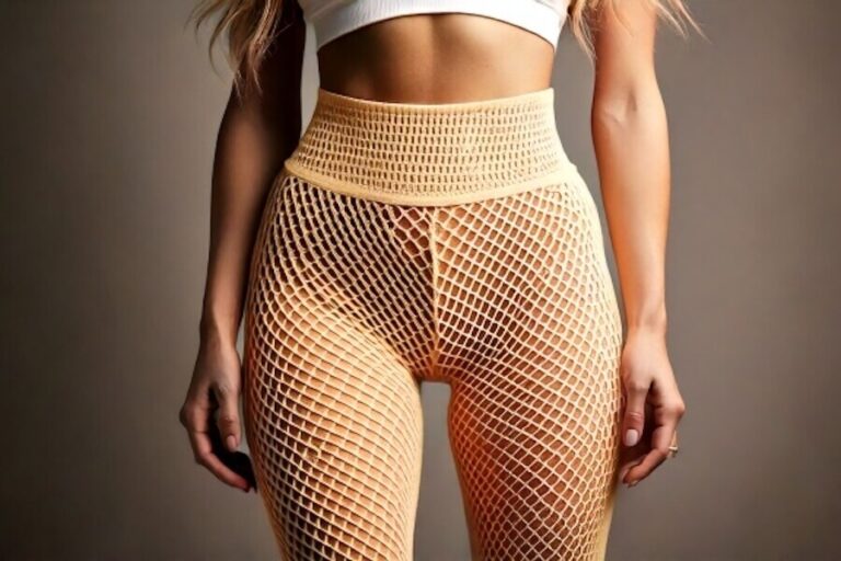 Femme portant un legging anti-cellulite avec confort et style